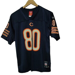 Berrian #80 Chicago Bears Reebok NFL Equipment Navy Blue  Vintage Jersey Unisex
